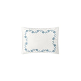 Daphne Matelassé in Hazy Blue | Matouk Boudoir Sham at Fig Linens and Home