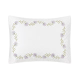 Daphne Matelassé in Lilac |  Matouk Boudoir Sham at Fig Linens and Home