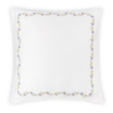 Daphne Matelassé in Lilac |  Matouk Euro Square Sham at Fig Linens and Home