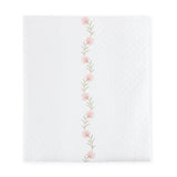 Daphne Matelassé in Peony Pink |  Matouk Coverlet at Fig Linens and Home