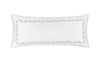 Matouk Daphne Lumbar Pillow Cover 16 x 36, corded edge Bluebell