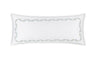 Matouk Daphne Lumbar Pillow Cover 16 x 36, corded edge Bluebell