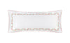 Matouk Daphne Lumbar Pillow Cover 16 x 36, corded edge Peony