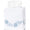 Daphne Tissue Box Covers by Matouk - Hazy Blue at Fig Linens and Home