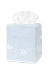 Daphne Tissue Box Covers by Matouk - Ice Blue at Fig Linens and Home
