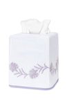 Daphne Tissue Box Covers by Matouk - Lilac at Fig Linens and Home