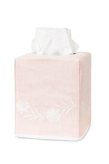 Daphne Tissue Box Covers by Matouk - Pink at Fig Linens and Home