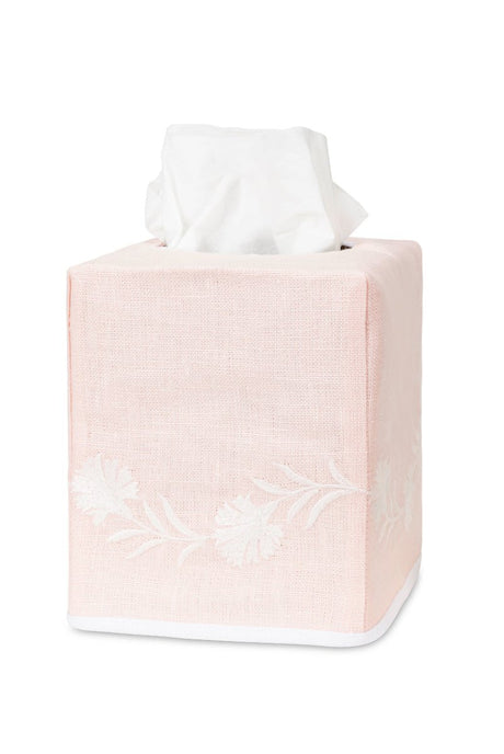 Daphne Tissue Box Covers by Matouk - Pink at Fig Linens and Home