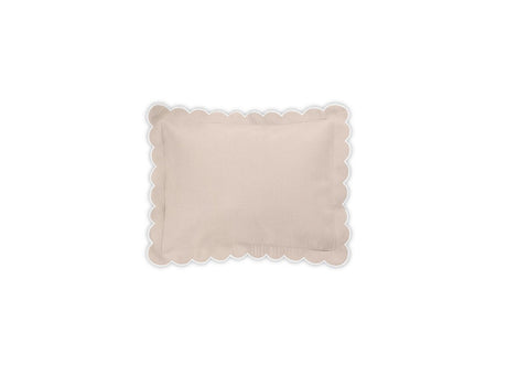 Boudoir Sham - Matouk Diamond Pique Dune Bedding at Fig Linens and Home