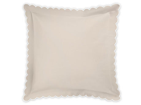 Euro Sham - Matouk Diamond Pique Dune Bedding at Fig Linens and Home