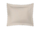 Pillow Sham - Matouk Diamond Pique Dune Bedding at Fig Linens and Home