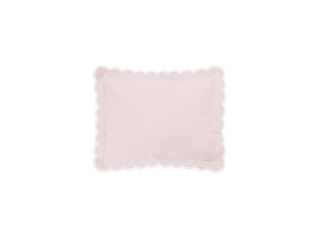 Boudoir Sham - Matouk Diamond Pique Pink Bedding at Fig Linens and Home