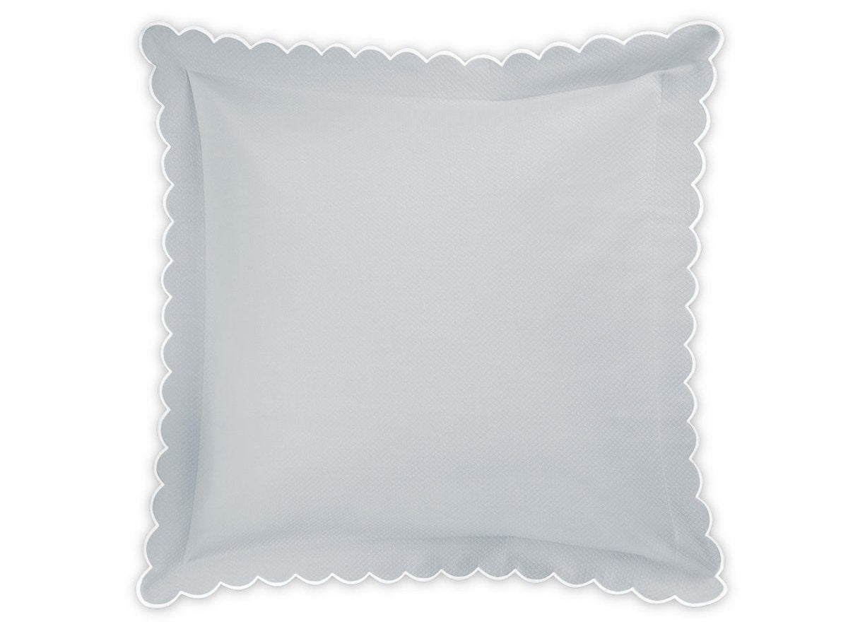 Euro Sham - Matouk Diamond Pique Pool Bedding at Fig Linens and Home