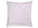 Euro Sham - Matouk Diamond Pique Violet Bedding at Fig Linens and Home