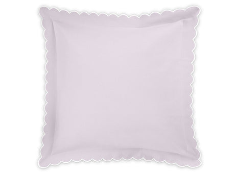 Euro Sham - Matouk Diamond Pique Violet Bedding at Fig Linens and Home