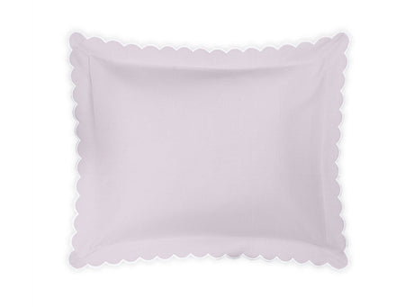 Pillow Sham - Matouk Diamond Pique Violet Bedding at Fig Linens and Home