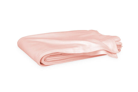 Matouk Dream Modal King Blanket 112 x 92 Blush at Fig Linens and Home