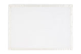 White Baby Blanket - Matouk Dream Modal Little Blanket at Fig Linens and Home - Open View