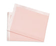 Blush Pink Baby Blanket - Matouk Dream Modal Little Blanket at Fig Linens and Home - Folded View