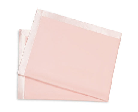 Blush Pink Baby Blanket - Matouk Dream Modal Little Blanket at Fig Linens and Home - Folded View