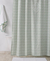 Duma Diamond Shower Curtain | Matouk Schumacher - Lifestyle Image at Fig Linens and Home