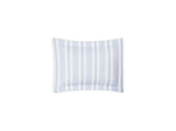 Boudoir Sham - Elio Stripe Bedding in Blue | Matouk Schumacher at Fig Linens and Home