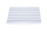 Fitted Sheet - Elio Stripe Bedding in Blue | Matouk Schumacher at Fig Linens and Home
