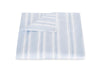 Duvet Cover - Elio Stripe Bedding in Blue | Matouk Schumacher at Fig Linens and Home