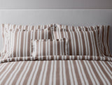 Elio Stripe Bedding by Matouk Schumacher at Fig Linens and Home - Shams View on Duvet