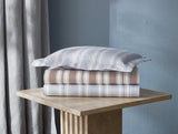 Elio Stripe Bedding by Matouk Schumacher at Fig Linens and Home - Stack 1