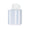 Tissue Cover in Blue | Matouk Schumacher Elio Stripe Tissue Box Cover at Fig Linens and Home
