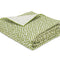 Matouk Schumacher Gabriel King Quilt 112 x 99, piped edge Grass