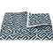 Matouk Schumacher Gabriel King Duvet Cover 108 x 96, corded edge Indigo at Fig Linens and Home