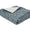 Matouk Schumacher Gabriel King Quilt 112 x 99, piped edge Indigo