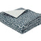Matouk Schumacher Gabriel King Quilt 112 x 99, piped edge Indigo