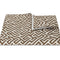 Matouk Schumacher Gabriel King Duvet Cover 108 x 96, corded edge Mocha at Fig Linens and Home