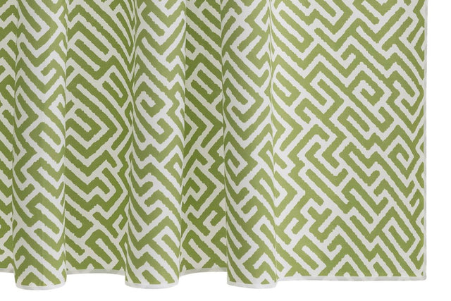 Matouk Schumacher Gabriel Shower Curtain 72 x 72 Grass