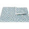 Matouk Schumacher Gabriel King Duvet Cover 108 x 96, corded edge Stony Blue at Fig Linens and Home