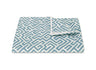 Matouk Schumacher Gabriel King Duvet Cover 108 x 96, corded edge Stony Blue at Fig Linens and Home