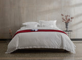 Georgia Ruffled Bedding by Matouk at Fig Linens and Home - Lifestyle view 2