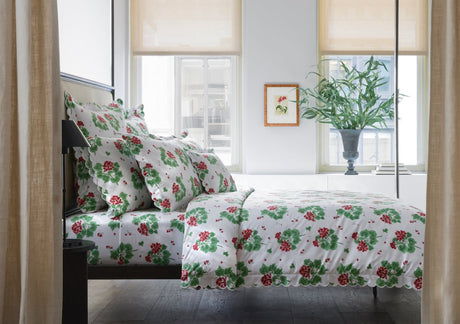 Geranium Bedding by Matouk x Tillet | Matouk Bedding at Fig Linens and Home - Lifestyle 1