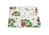 Duvet Cover - Matouk Tillet Geranium Bedding in Scarlet Red at Fig Linens and Home