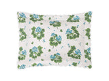 Pillow Sham - Matouk Tillet Geranium Bedding in Blue at Fig Linens and Home