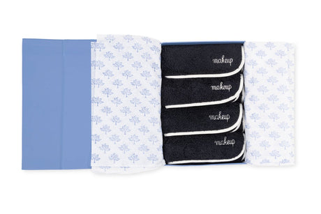 Giza Makeup Towels by Matouk | Guest Bath or Luxury Bath at Fig Linens and Home 3 - Set of 4
