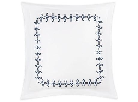 Euro Sham - Gordian Knot Baltic Percale Bedding by Matouk at Fig Linens and Home
