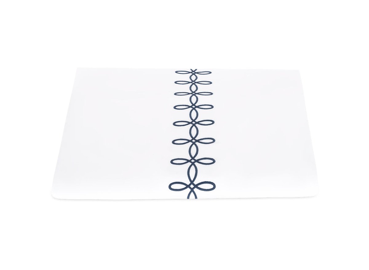 Duvet Cover - Gordian Knot Baltic Percale Bedding by Matouk at Fig Linens and Home