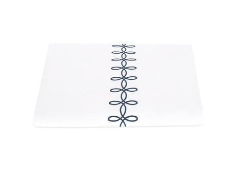 Duvet Cover - Gordian Knot Baltic Percale Bedding by Matouk at Fig Linens and Home