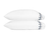 Pillowcases - Gordian Knot Baltic Percale Bedding by Matouk at Fig Linens and Home