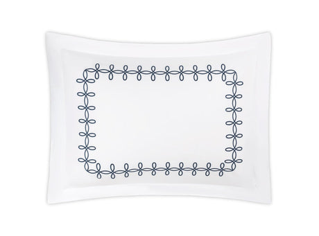Pillow Sham - Gordian Knot Baltic Percale Bedding by Matouk at Fig Linens and Home