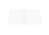 Duvet Cover- Gordian Knot Cream Percale Bedding by Matouk at Fig Linens and Home